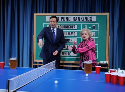 Late show, Jimmy Fallon, Betty White Late show, Jimmy Fallon, Betty White
